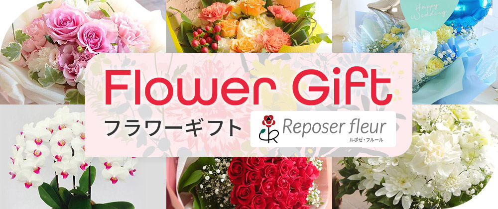 Flower Gift フラワーギフト Reposer fleur ルポゼ・フルール