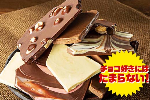 チュベ・ド・ショコラ 割れチョコミックスアラカルト 1kg商品画像