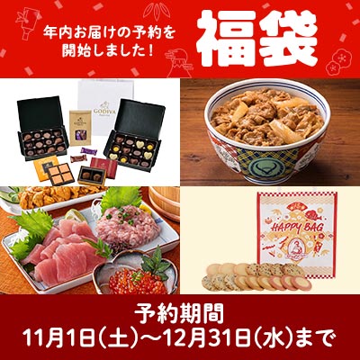 2025年 イオンショップの福袋 年内お届け分のご予約開始しました