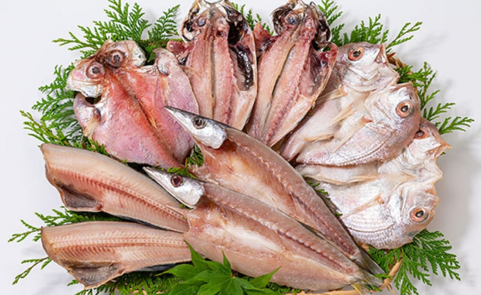 小田原山安 干物詰め合わせ 5種9枚 商品画像