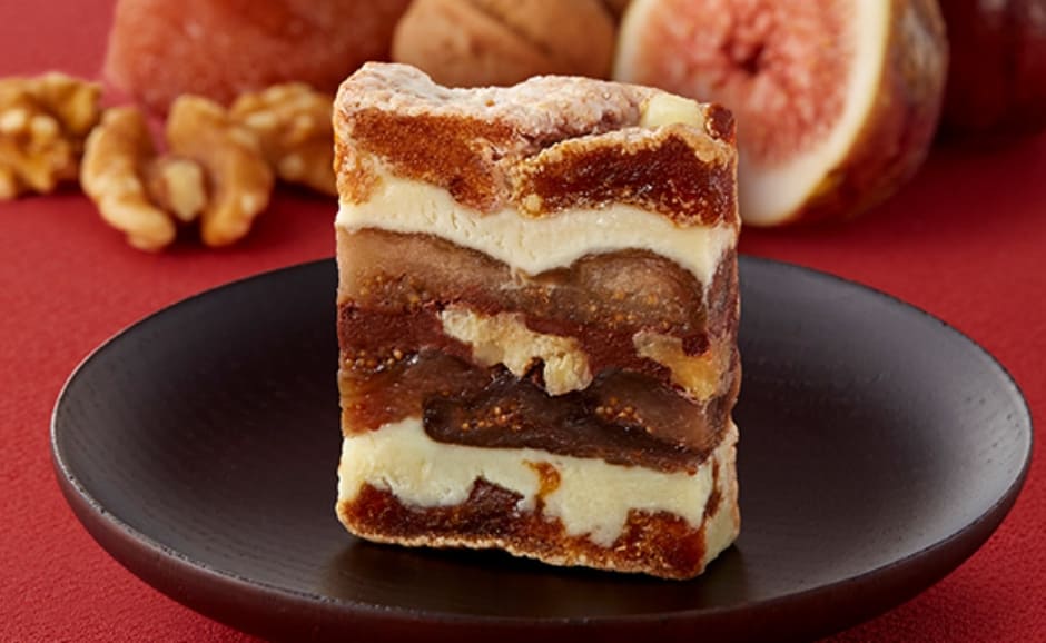 一善や 干柿と胡桃と無花果のミルフィーユ 商品画像