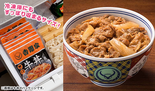 吉野家 冷凍 牛丼の具 並盛 120g×30袋 ＜期間限定 3袋増量！＞の商品画像
