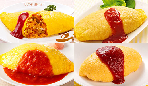 有名店のオムライス食べ比べセット4種の商品画像