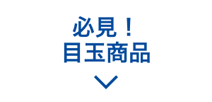 必見!目玉商品