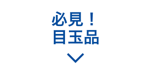 必見!目玉品
