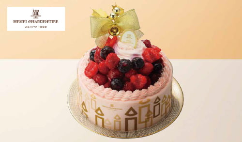 アンリ・シャルパンティエ ザ・ショートケーキ 魅惑のフランボワーズ&ブルーベリー