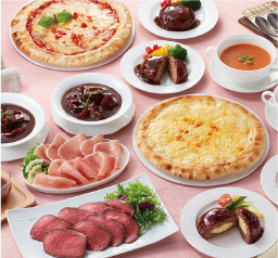 伊藤ハムローストビーフとピザの洋食セット冷凍2~3人前本体6,000円(税込6,480円)
