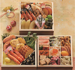 和風おせち料理としての縁起料理を中心に、高級食材も入れ贅沢な内容で仕上げております。博多 日本料理 てら岡「天豊」冷凍約2~3人前500WAON POINTプレゼント本体10,000円(税込10,800円)