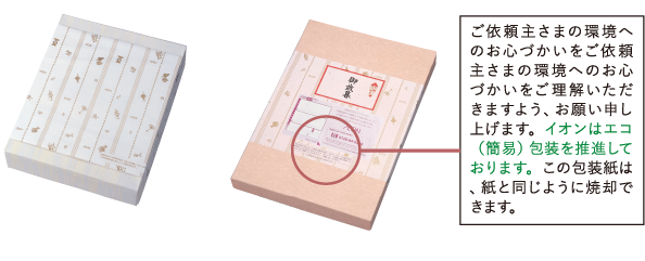 のし無し、もしくは包装なしタイプのしプリントタイプ
