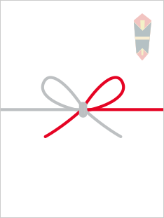 紅白ちょう結び（5本）