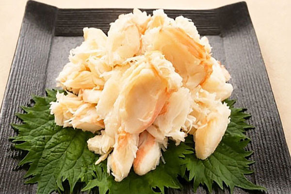 カナダ産またはロシア産 ボイルズワイガニ肩肉むき身