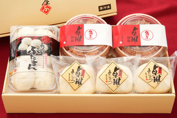 ふくみ屋 角煮・豚まん詰め合わせ