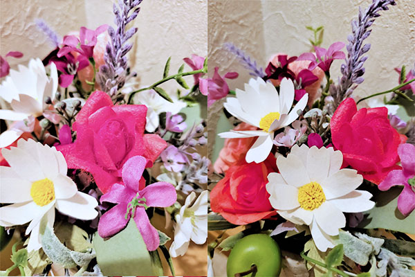 Luna シルクと和紙で彩る花「ハートフル」の花