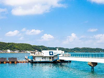 「呼子萬坊(よぶこまんぼう)」佐賀県北西部：呼子町(よぶこちょう)