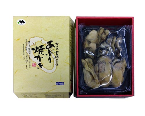 宮城県産 あぶり焼かき パッケージ