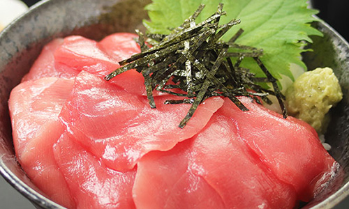 福井県 鮮魚丸松 海鮮丼セット まぐろ丼
