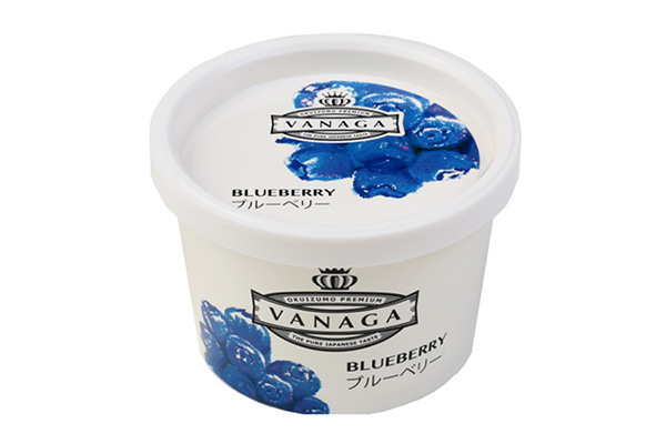 ブルーベリー アイスクリーム