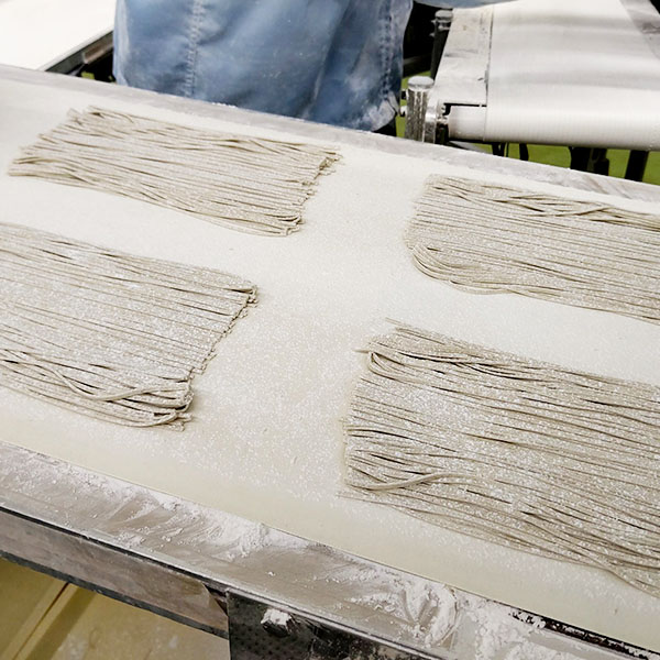 できあがった蕎麦