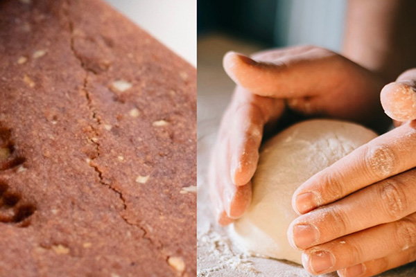 壊れやすいクッキー生地