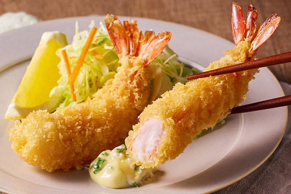 コリコリのえびがはいったエビフライ