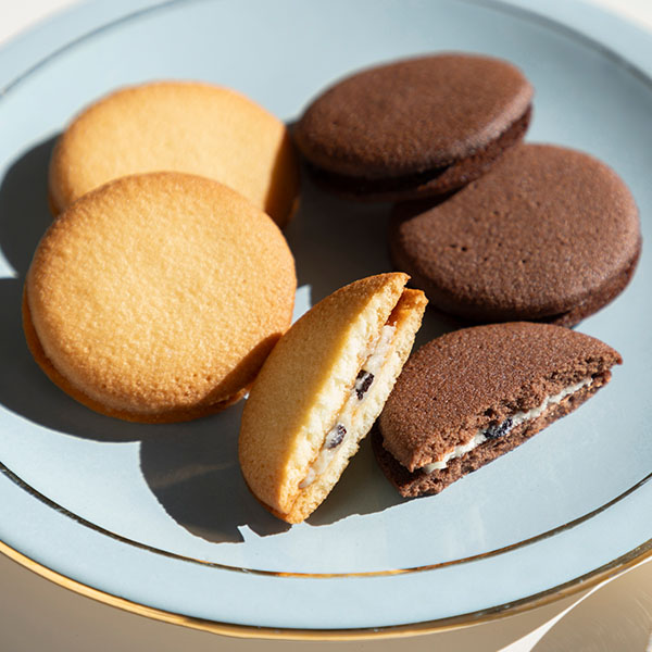 ラングドシャの盛り付け