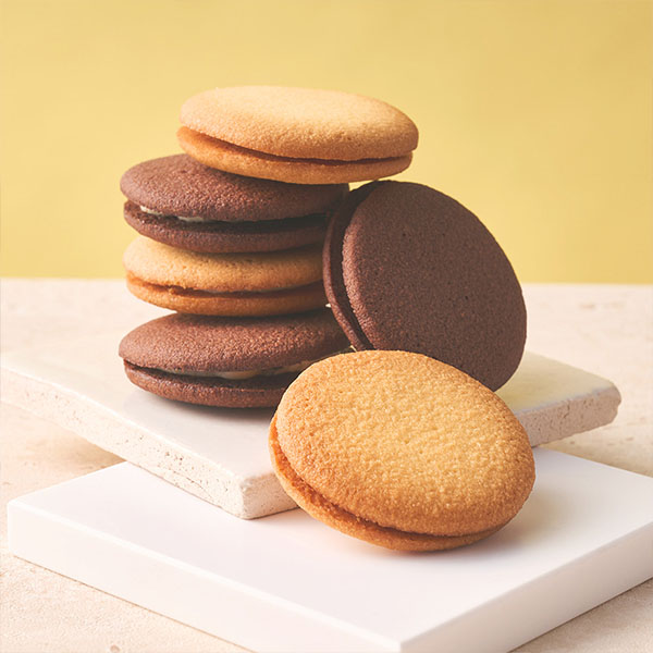 ラングドシャの盛り付け