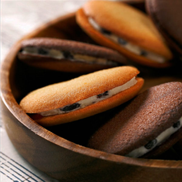 ラングドシャの盛り付け