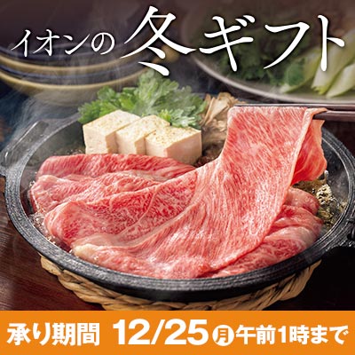 イオンの冬ギフト承り中！12/25（月）午前1時まで承り中！