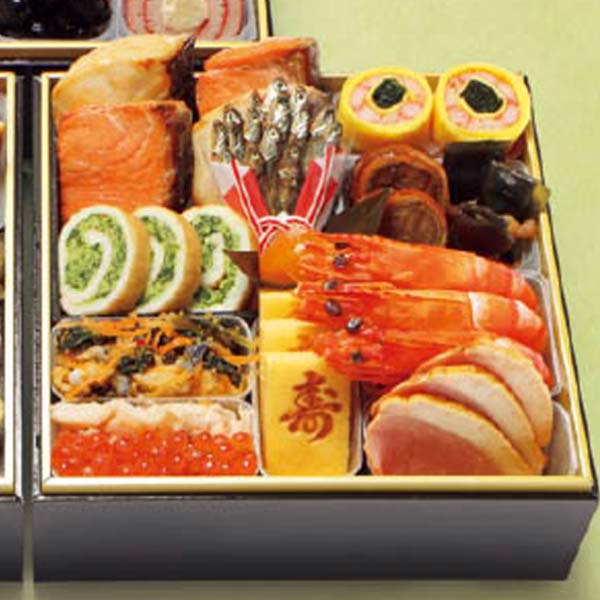 京・料亭わらびの里 和洋料亭おせち三段重【3人前・42品目】【イオンのおせち】　商品画像1