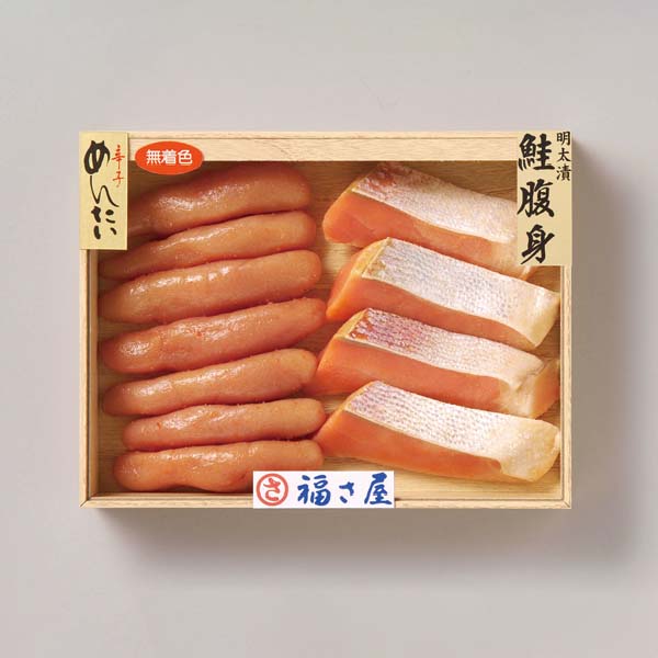 博多・福さ屋 味楽セット（明太子・鮭腹身明太漬け詰合せ） 【父の日】　商品画像1