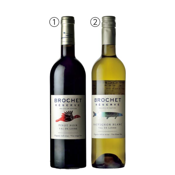 フランス ロワール産 オーガニックワイン赤白セット【夏ギフト・お中元】[RO-OG2]　商品画像1