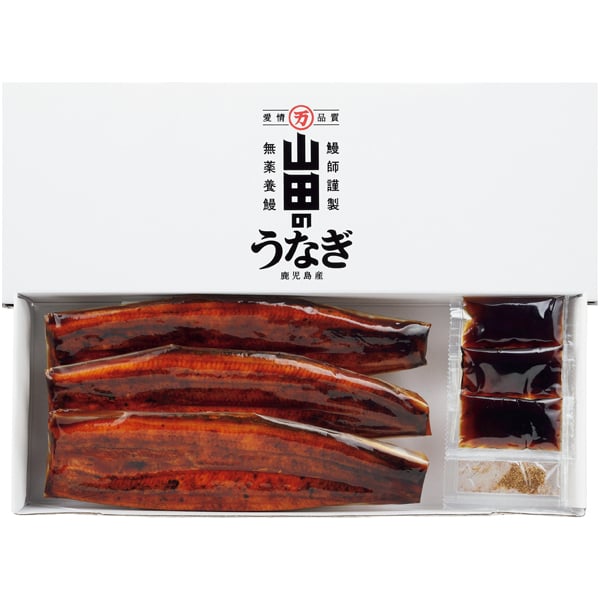 山田水産 山田のうなぎ蒲焼 3尾【父の日】 商品画像1