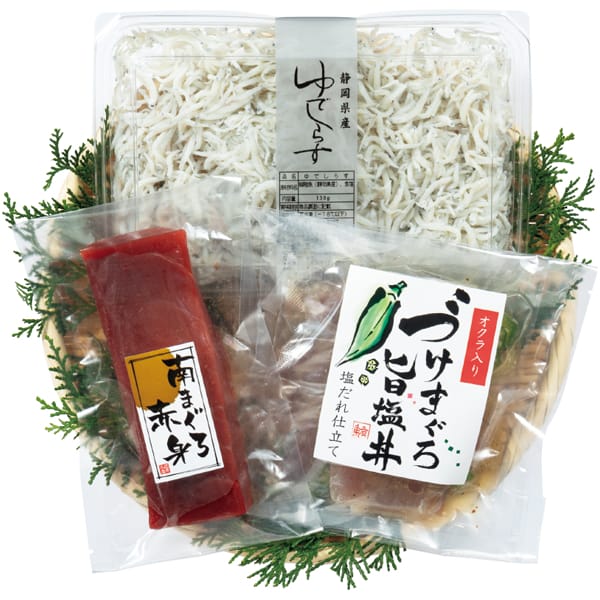 焼津石原水産 まぐろ三昧としらす詰合せ【父の日】 商品画像1