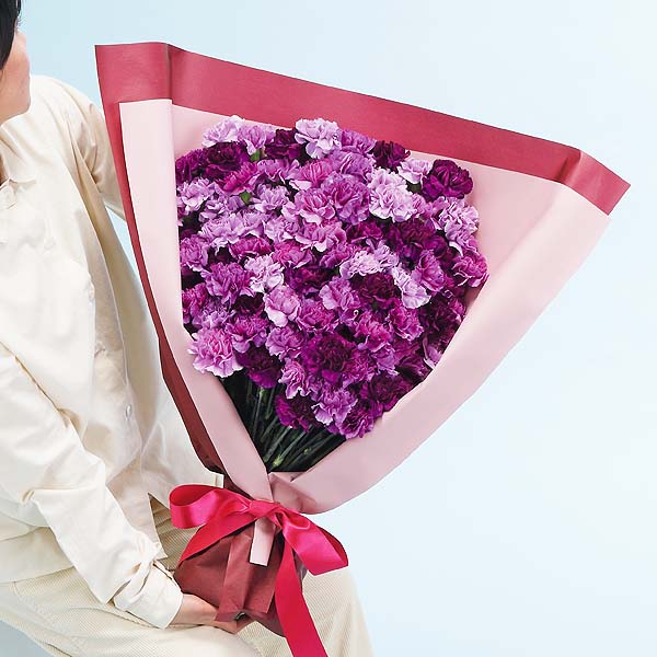 茨木春草園 100本のムーンダストブーケ【母の日】　商品画像1