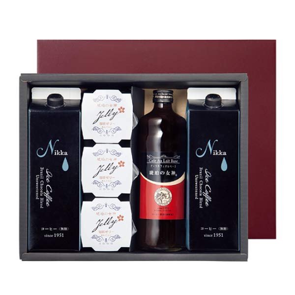 日珈 コーヒーゼリー＆ドリンクセット【夏の贈りもの・お中元】　商品画像1