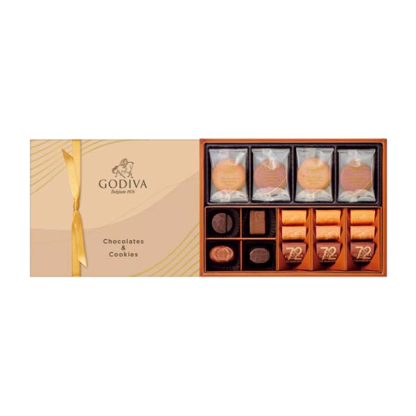 ゴディバ チョコレート＆クッキー アソートメント 13粒入＆8枚入【冬の贈りもの・お歳暮】[GCC-21P]　商品画像1