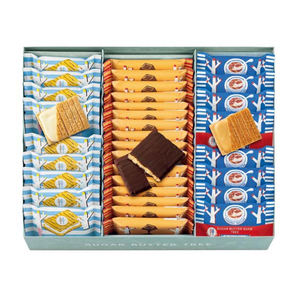 シュガーバターの木 シュガーバターの木 コレクション56袋入【冬の贈りもの・お歳暮】[SB-F0]　商品画像1