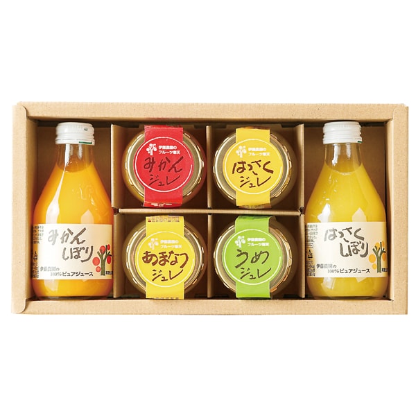 伊藤農園 100%ストレートジュース&ジュレセット【父の日】 商品画像1