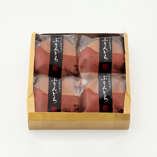 菊家 ゆふいん創作菓子ぷりんどら 4個入【おいしいお取り寄せ】 商品画像1