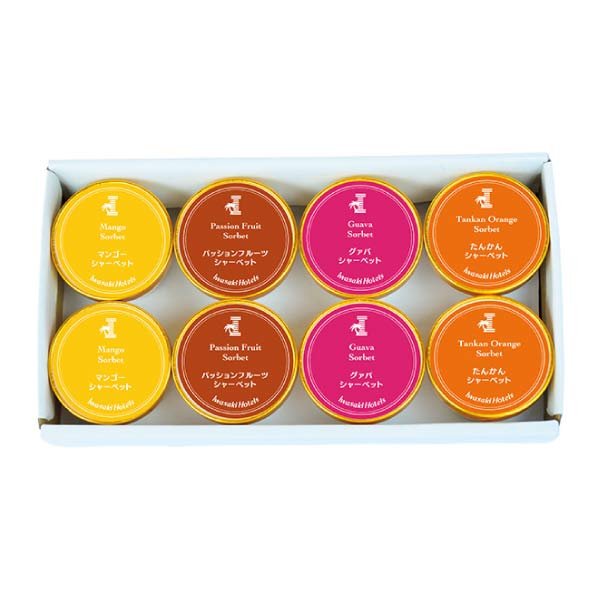 いわさきホテルズ シャーベット8個セット【夏の贈りもの・お中元】　商品画像1