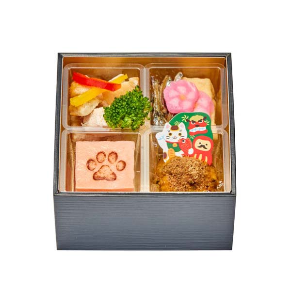 【ペット用おせち】コミフデリ ネコちゃんおせち【愛猫1〜2匹・8品目】【イオンのおせち】　商品画像1