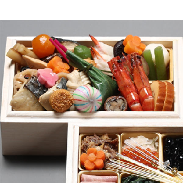 金沢迎賓館 金茶寮 ミニおせち 二段重【2人前・34品目】【イオンのおせち】 商品画像1