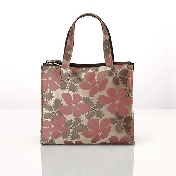 桐生織り＆スティックケーキ 桐生織りジャガード手提げ(ローズ)＆スティックケーキ [PAN-04]【母の日】　商品画像1