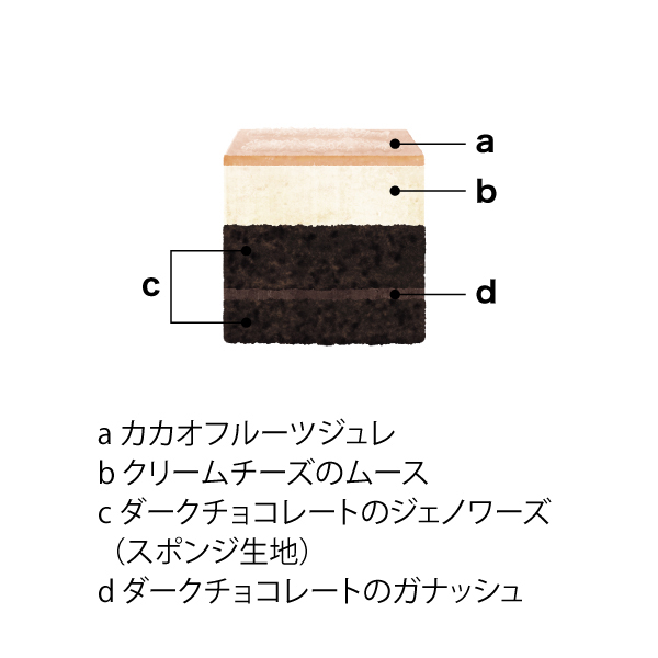 ゴディバ ショコラ チーズケーキ【イオンのクリスマス】　商品画像1