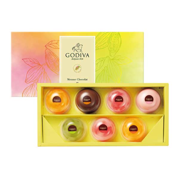 ゴディバ ムースショコラ エ カカオフルーツ ジュレ(7個入)【夏の贈りもの・お中元】[GMG-305]　商品画像1