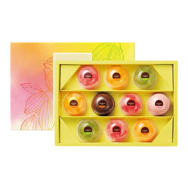 ゴディバ ムースショコラ エ カカオフルーツ ジュレ(10個入)【夏の贈りもの・お中元】[GMG-405]　商品画像1