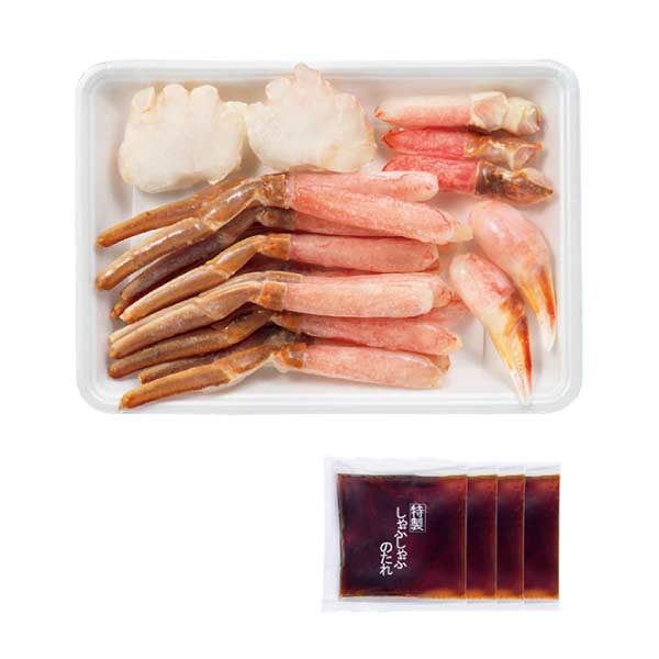 カネコメ田中水産 北海道網走産 生ずわいがにバラエティセット500g【夏の贈りもの・お中元】　商品画像1