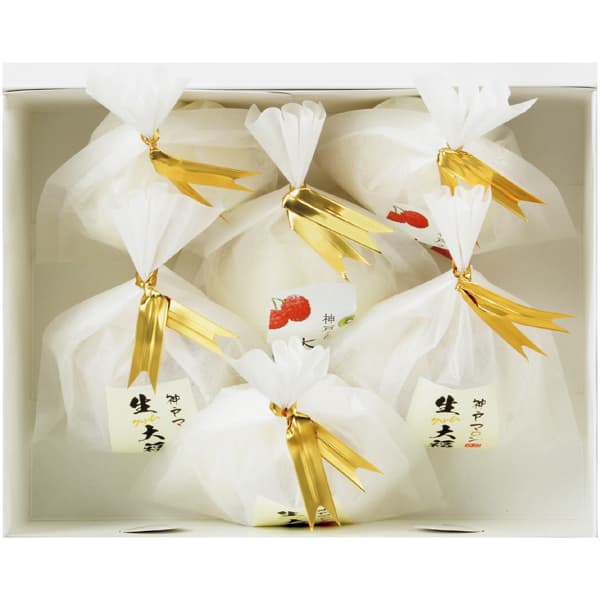 神戸シェルブール 神戸マロン大福・フルーツ大福詰合せ【冬の贈りもの・お歳暮】　商品画像1