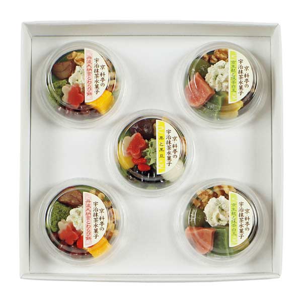 京・料亭わらびの里 京料亭の宇治抹茶水菓子【夏の贈りもの・お中元】[WU-50E]　商品画像1