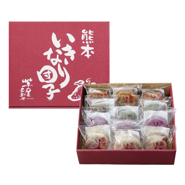 芋屋長兵衛 熊本いきなり団子12個セット【冬の贈りもの・お歳暮】[ID-12]　商品画像1